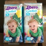丹麦直邮 Libero丽贝乐超薄婴儿尿不湿纸尿裤5号50片 现货