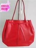 雅诗兰黛专柜赠品包 红色水桶包拎包简约时尚百搭单肩包化妆大包