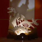 韩国Funnyfish 侏罗纪公园 恐龙场景夜灯 DIY夜灯 太阳能充电现货