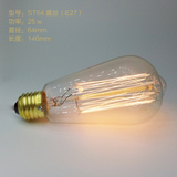 爱迪生灯泡E27大螺丝ST64复古钨丝工业个性创意dN9FbfbN