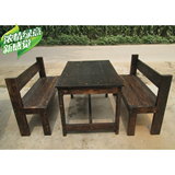 实木餐桌椅组合长方形饭桌简约现代 特色餐桌家庭餐桌实木长餐桌