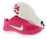美国代购 耐克跑步鞋Nike Free 4 V4  自由女子 橙色 系带