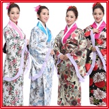 传统日本和服cos女装浴衣 制服诱惑睡袍套正装写真舞台演出服改良