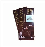特价！江浙沪皖包邮！高迪瓦歌帝梵 Godiva50%海盐巧克力排块100G