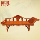 懒人沙发单人实木户外阳台贵妃躺椅红木环保仿古家具沙发床特价