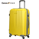 卡拉羊拉杆箱旅行箱包行李箱登机机万向轮硬箱ABS+PC大容量C8399