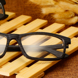 时尚复古近视眼镜复古木质眼镜框全框眼睛框镜架男板材女款潮黑框