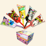 儿童礼物 日本进口糖果 固力果Glico迪斯尼米奇头棒棒糖礼盒包邮