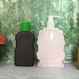 厂家生产塑料瓶 定制洗发水瓶 护发素洗手液等乳粉色化妆品瓶子