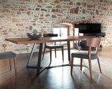 北欧工业风餐桌椅组合 美式乡村loft铁艺复古做旧实木电脑办公桌