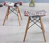 椅恋生活家具2016组装简约现代凳子实木梳妆台休闲伊姆斯梳妆凳