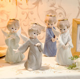 欧式陶瓷人物小天使摆设装饰品摆件家居饰品欧式创意结婚礼物