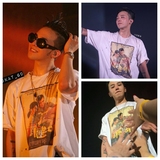 BIGBANG新专辑MADE演唱会权志龙同款短袖T恤潮流印花学生应援衣服