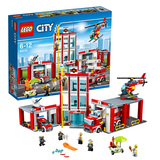 亚马逊LEGO乐高City城市系列消防总局60110积木拼装玩具