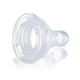 护贝康宽口径 硅胶透明径母乳实感宽口玻璃奶瓶奶嘴 仿生自然正品