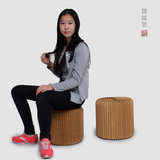 十八纸 折叠凳子 新奇特便携式圆凳实用小椅子易收纳省空间凳