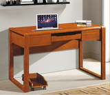 1.2米实木电脑桌实木办公桌实木桌子实木油漆书桌员工桌子电脑桌