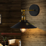 北欧美式乡村壁灯loft工业风复古洒吧个性创意单头网吧咖啡厅壁灯