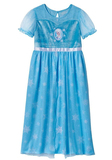 新款童装冰雪奇缘frozen艾莎elsa公主短袖连衣裙造型裙长裙DRESS
