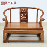 红木家具 全刺猬紫檀大圈椅 仿古中式实木打坐禅椅 花梨木太师椅