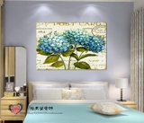 客厅装饰画沙发背景墙画现代简约卧室床头无框画餐厅欧式单幅壁画