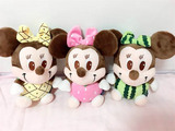 迪士尼米老鼠毛绒玩具 水果米奇毛绒玩偶 儿童节特价毛绒玩偶