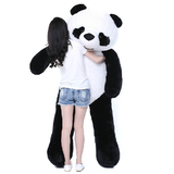 包邮特大熊猫公仔抱枕毛绒玩具抱抱熊超大号1.8米生日礼物送女生