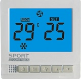 SPORT中央空调液晶温控器面板三速思博特SBT-301控制器遥控