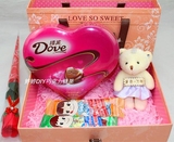 德芙巧克力礼盒装送男女朋友闺蜜老婆生日情人圣诞节浪漫礼物包邮