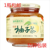 韩国进口冲饮 韩国农协蜂蜜柚子茶1kg/瓶 1瓶包邮