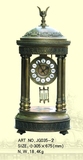 珐琅景泰蓝座钟/古典钟欧式钟机械钟铸铜钟时尚家装客厅摆设钟表