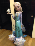 超大号  Frozen冰雪奇缘 艾莎Elsa行走气球 公主生日派对铝膜气球