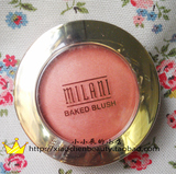 （现货）美国代购Milani Baked Blush 烘培腮红带镜带刷