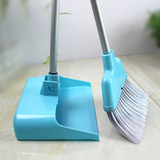 清洁工具扫帚组合家用可折叠全防风软毛扫把簸箕套装不锈钢扫地