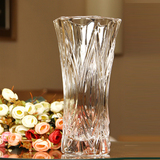 大号富贵竹加厚简约透明玻璃花瓶插花器客厅桌面装饰品