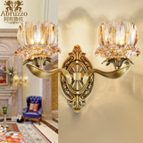 阿布鲁佐 全铜美式艺术壁灯 简美简欧式纯铜壁灯 轻奢小法式灯具