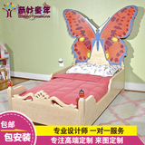 奇妙童年定制实木男孩女孩儿童床美式乡村儿童套房家具创意儿童床