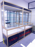 电脑配件展示柜联想柜台精品货架展示架玻璃柜台饰品货架展柜货架