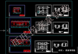 箱式变电站基础配筋图结构设计CAD图纸