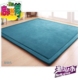 日式纯色榻榻米立体可清洗地毯可定做爬毯卧室客厅卧室儿童游戏毯