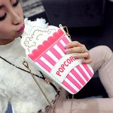 包包2016新款韩版春款女包可乐包爆米花包单肩包链条斜挎包小包