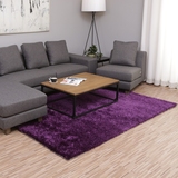 馨适居地毯客厅茶几地毯家居亮丝纯色地毯装修装饰地毯短毛可定制