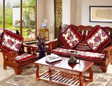 红木沙发垫冬实木沙发坐垫加厚防滑婚庆中式家具木沙发椅子垫包邮