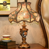卧室床头灯欧式复古典创意北欧奢华美式装饰书房客厅艺术宜家台灯