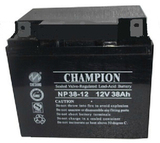 UPS蓄电池冠军NP38-12铅酸免维护12V38AH直流屏EPS电源专用电瓶