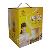 限区包邮 韩国麦馨咖啡礼盒装210条 maxim摩卡速溶三合一咖啡998