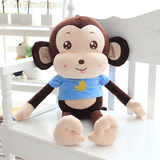 卡通长腿猴子布娃娃公仔毛绒玩具猩猩抱枕儿童玩偶生日礼物送女生