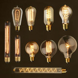 爱迪生灯泡复古怀旧创意螺口钨丝E27白炽灯LED球泡节能艺术光源