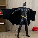 正版美泰12寸蝙蝠侠模型手办 开斗篷翅膀 可动人偶公仔玩偶 玩具