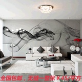 大型壁画 烟云雾抽象 现代简约壁纸 沙发电视背景墙纸无纺布墙画